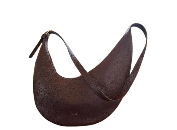 Alviero Martini  Borsa A Tracolla asimmetrica LLG38 H655 Col. 0504  Chocolate