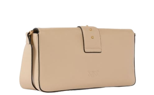 Pinko  Borsetta Love One Classic Slouchy Fl. Beige