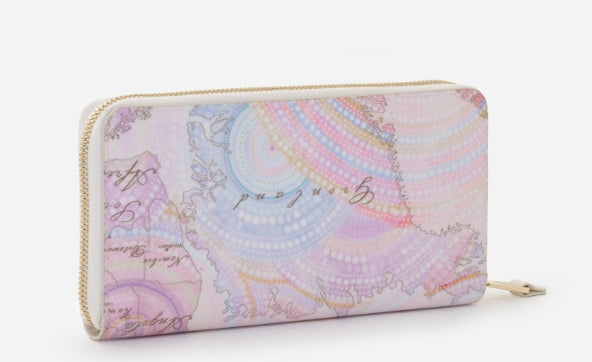 Alviero Martini 1A Classe Portafoglio Donna Geo Dots Ziparound L PP98 9922 Col 0028 Multicolor