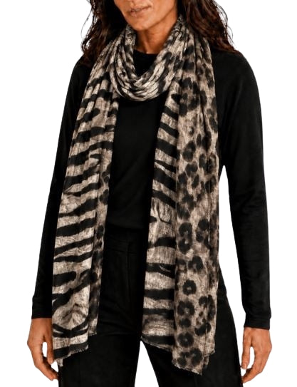 Liu Jo  Stola FUR MIX ANIMALIER 2F6067 T2745 Col. 00070 Cammello