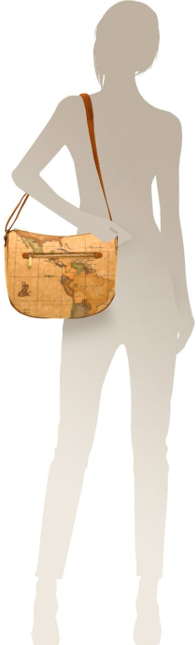 Borsa A Tracolla Mezzaluna Geo Classic Alviero Martini CD064 6000