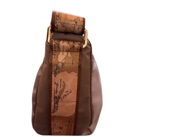 Alviero Martini 1A Classe Borsa Mezzaluna Piccola a Tracolla   LGZ67 9762 Col.  0587 Stone cal.