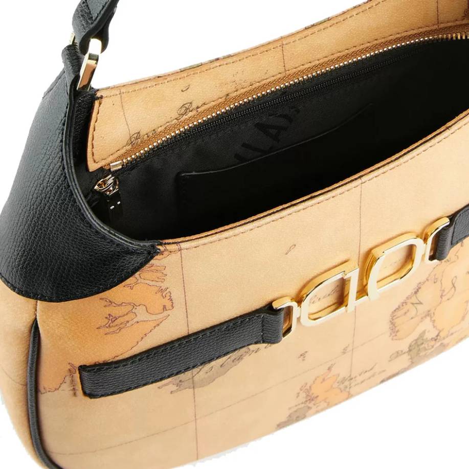 Alviero Martini 1A Classe Sottospalla Hobo Linea 3D LB04 G611 Col 0001 Nero