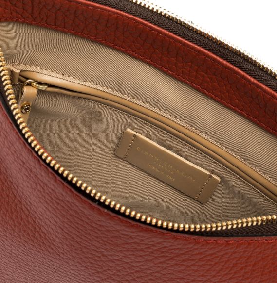 Gianni Chiarini Borsa In Pelle BS 10491 TKL  BROOKE BRICK RED