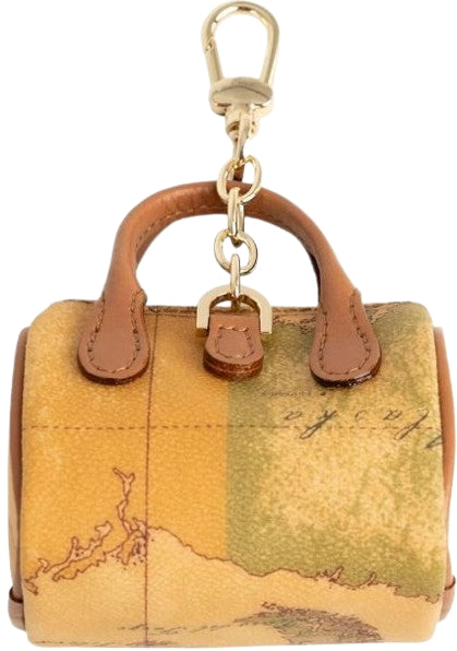 Alviero Martini 1A Classe Geo Classic Charms Mini-bauletto   C W380 6000 Col. 0010 Natural