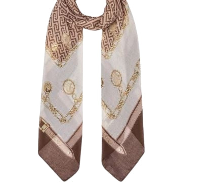 Liu Jo Ecs Foulard  Charm charms 2F6069 T2745 Col. 00533 T.moro