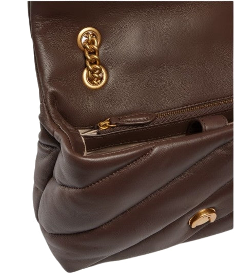 Pinko Love Puff Classic  Pelle  Marrone Castano