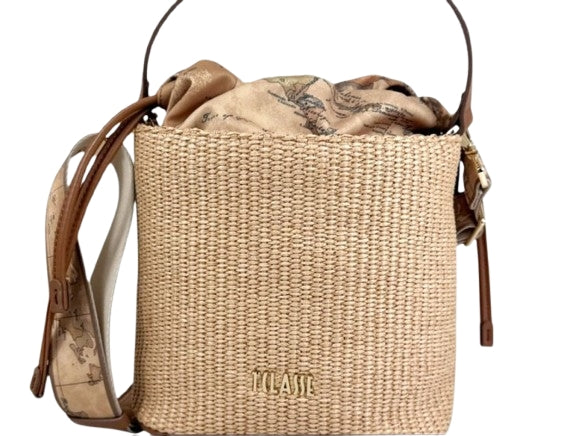 Alviero Martini 1A Classe Secchiello con tracolla LM LF48 9881 Col. 0578 Natural