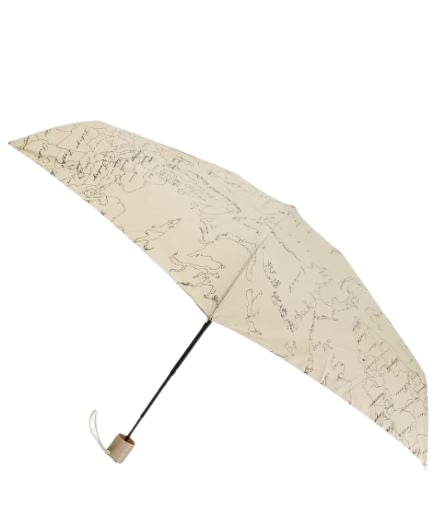 Alviero Martini 1a Classe  Ombrello Geo con custodia  Colore Sabbia Supermini 1018