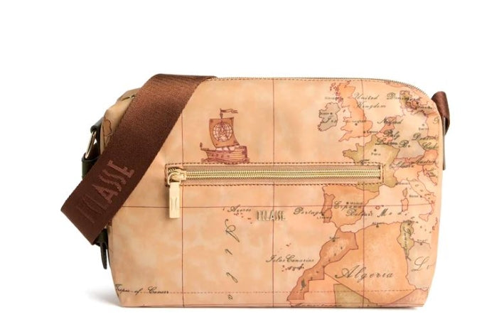 Alviero Martini 1A Classe Borsa con Tracolla Highland Soft LLD38 S578 Col 0609 Moss Green/Verde Muschio