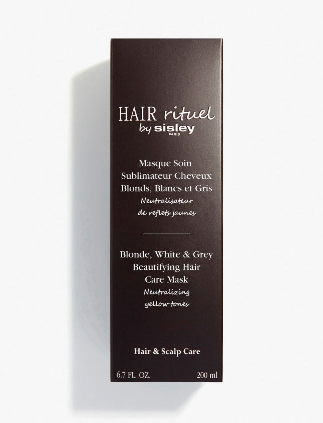 Sisley Hair Rituel Masque Soin Sublimateur Chevaux Blonds, Blancs, Gris 200 ml