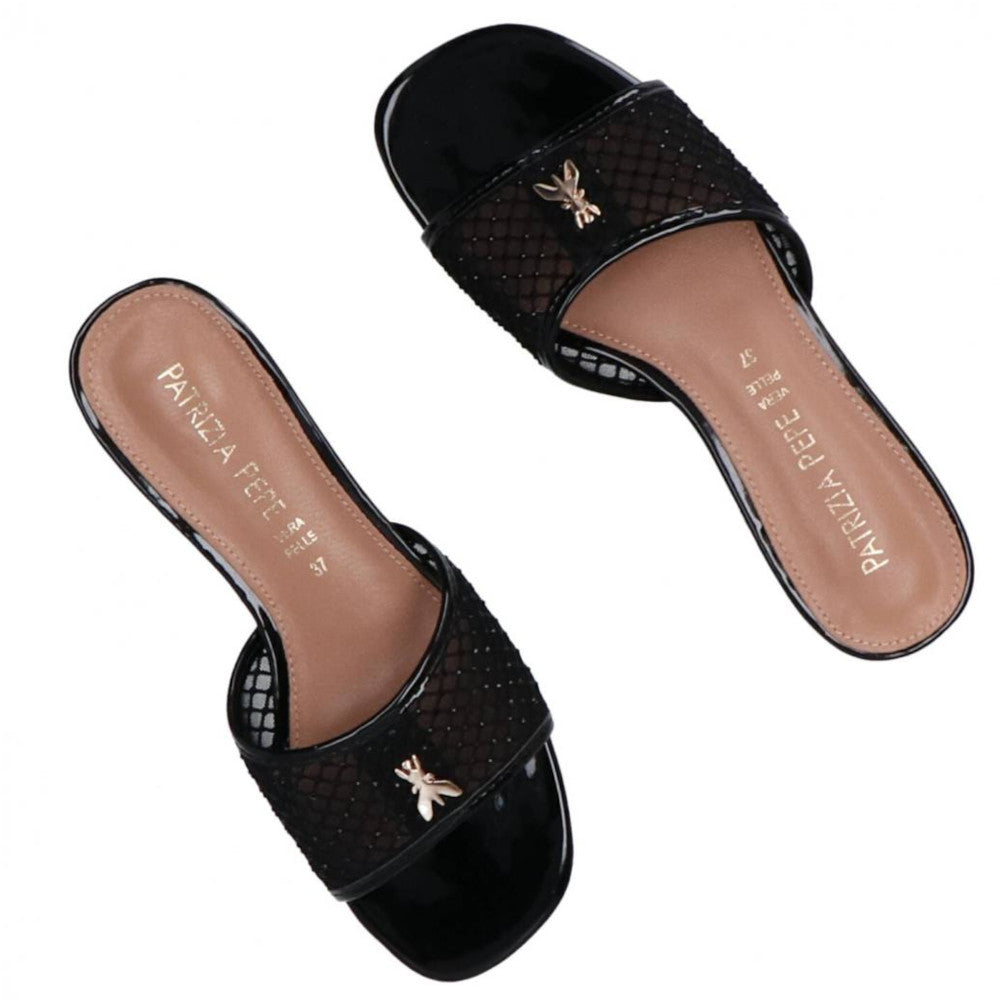 Patrizia Pepe Sandali rete strass PPJ342.01 Colore Nero