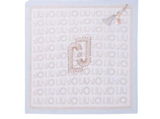 LIU JO ECS  Foulard Weave Logo 2A6037 T2745 Col. 09C45 Dusty blue