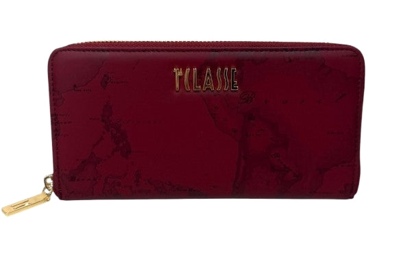 Alviero Martini 1A Classe Portafoglio Ziparound PQ25 9942 Col 0309 Burgundy