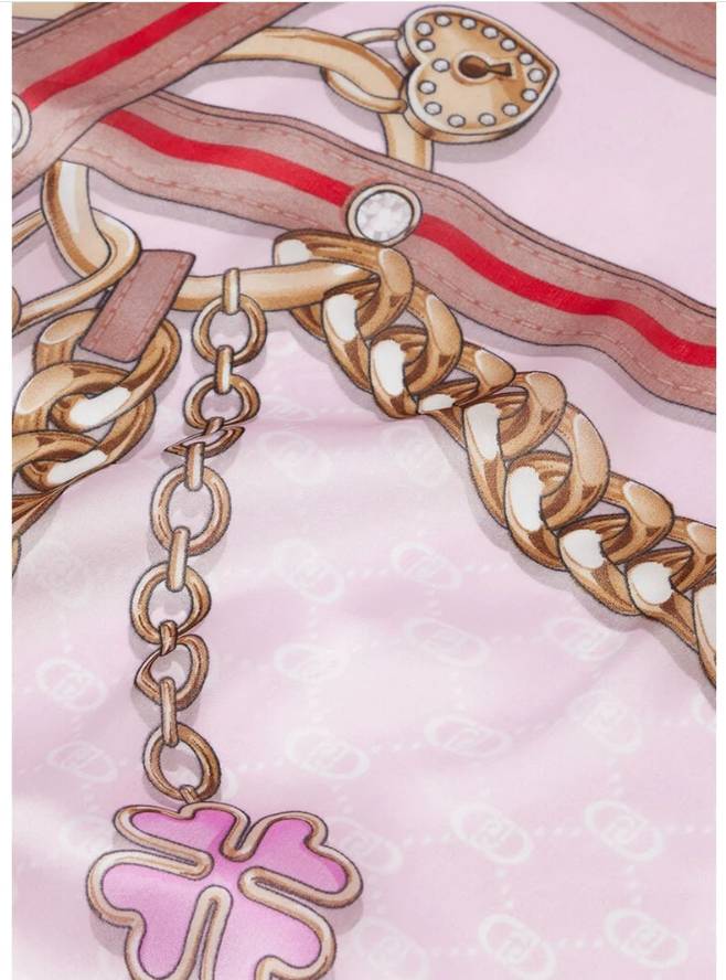 Liu Jo Ecs Foulard Striped Art 2A5041 T0300 Col 51906 Rose