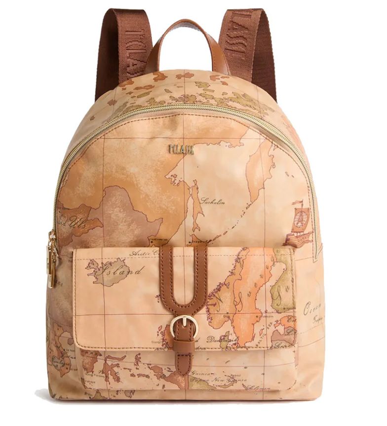 Alviero Martini 1A Classe Zaino Hightland Geo Soft Classic LD39 S578 Col 0548 Chesnut