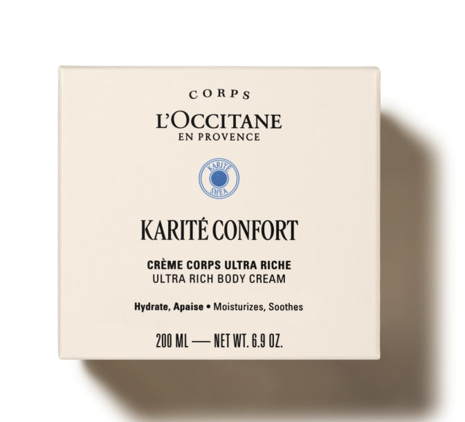 L'Occitane Crema Ultra-Ricca Corpo Al Burro Di Karité Karité Confort 200 ml