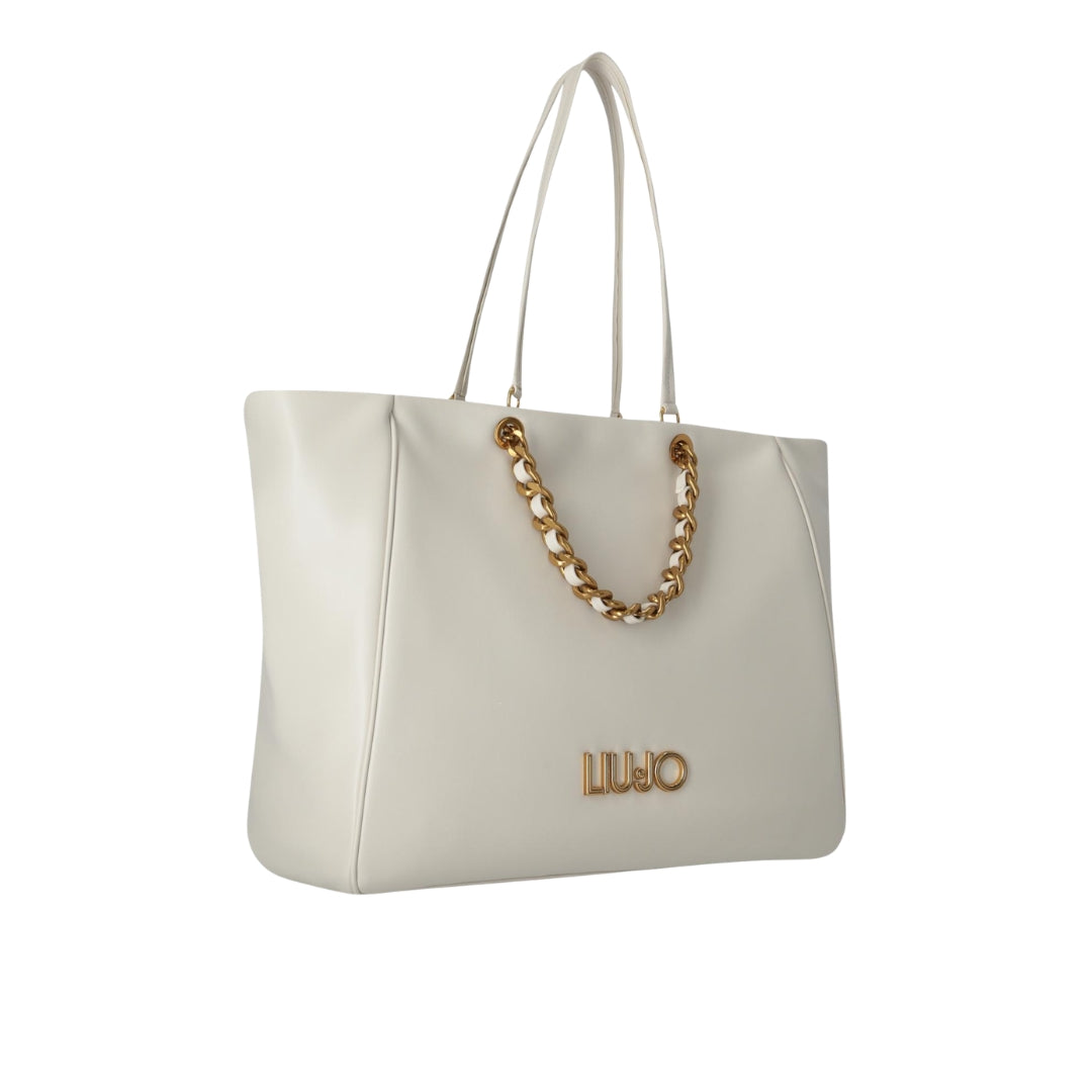 Borsa Liu Jo  SHAULA Ecs  M Satchel AA6117 E0958 Col. X0459 Cream