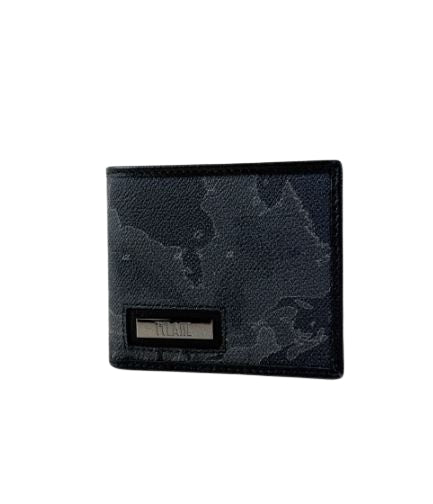 Alviero Martini 1A Classe Portafoglio Uomo Con  Portaminete  Geo Classic BVW158 6000 Col. 0001 Black