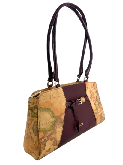 Alviero Martini  Borsa  Sottospalla  2 manici L LG10 G654 Col. 0304 Burgundy