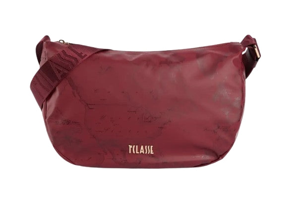 Alviero Martini 1a Classe Tracolla Mezzaluna LM LG56 9942 Col 0309 Bourgundy Rosso Borgogna