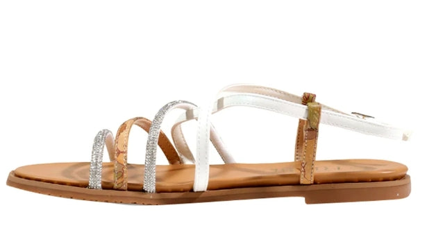 Alviero Martini 1A Classe Sandalo  Z 1361 662A White