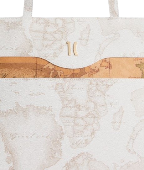 Alviero Martini  Shopping Bag  LM LF62 MIXG Col. 0900 White