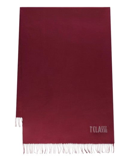 Alviero Martini 1a Classe Stola Logo Strass 72x175 cm 4K S495 1687 Col 0289 Rasberry