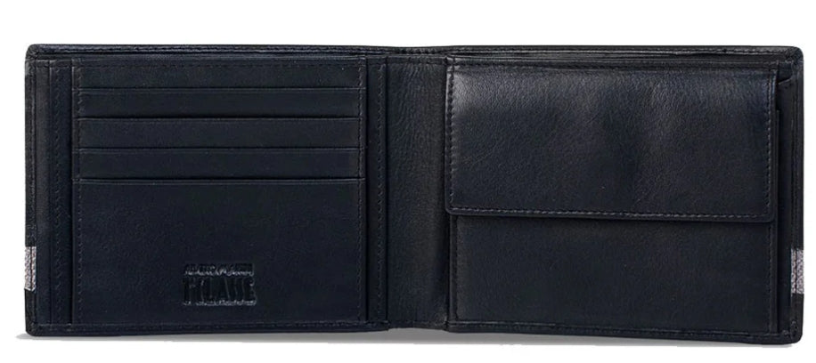 Alviero Martini Portafoglio Uomo Con Portamonete Piccolo BV W143 5400 Geo Dark