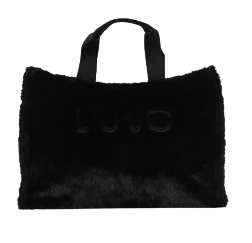 Liu Jo Borsa Teddy L Tote Fake Fur 2F6037 E0218 Col. 22222  Nero