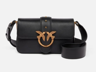 Pinko  Borsetta Love One Mini Slouchy FL. Black