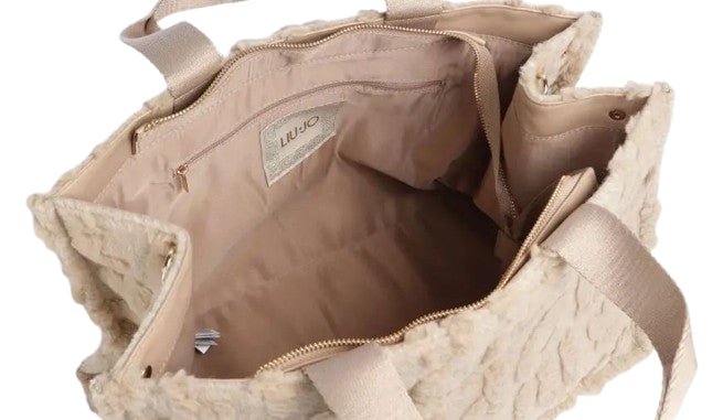 Borsa a mano Liu Jo L Tote 2F5027 T0300 Col. 300003 T0300 Oat milk