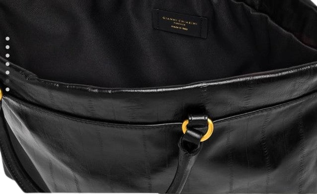 Gianni Chiarini  Borsa   BS  12261 EEL MORGANA NERO