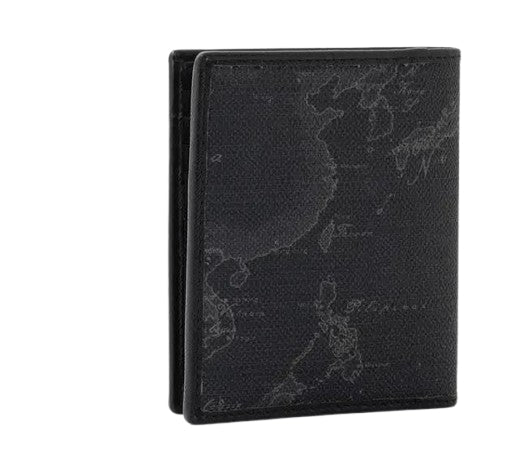 Alviero Martini 1A Classe Portafoglio Verticale Uomo In Pelle BVW156 6426 Black