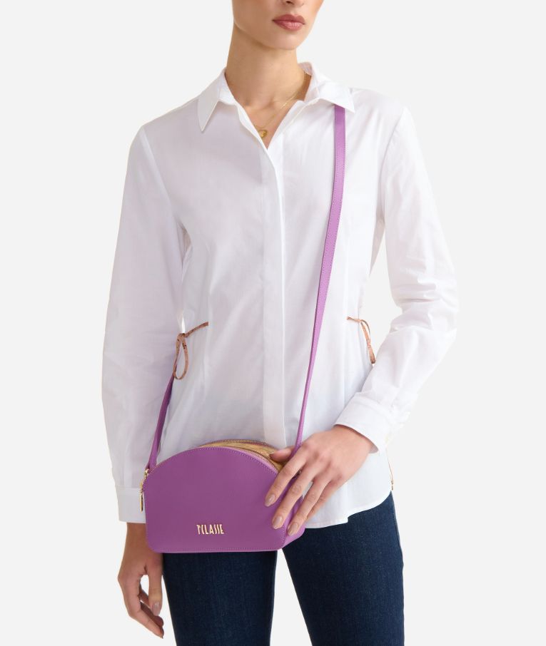 Alviero Martini 1A Classe Aura Tracollina Reporter Doppia Zip L LF04 r407 Col 0261Bouganville