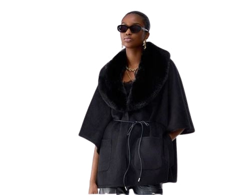 Liu Jo CAPPA  COLLO FAKEFUR  2F6045 T0300 Col. 22222  Nero