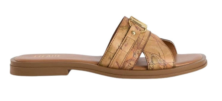 Alviero Martini 1A Classe Ciabatte Slipper C/Logo1C Z 1082 9820 Geo Classic Beige