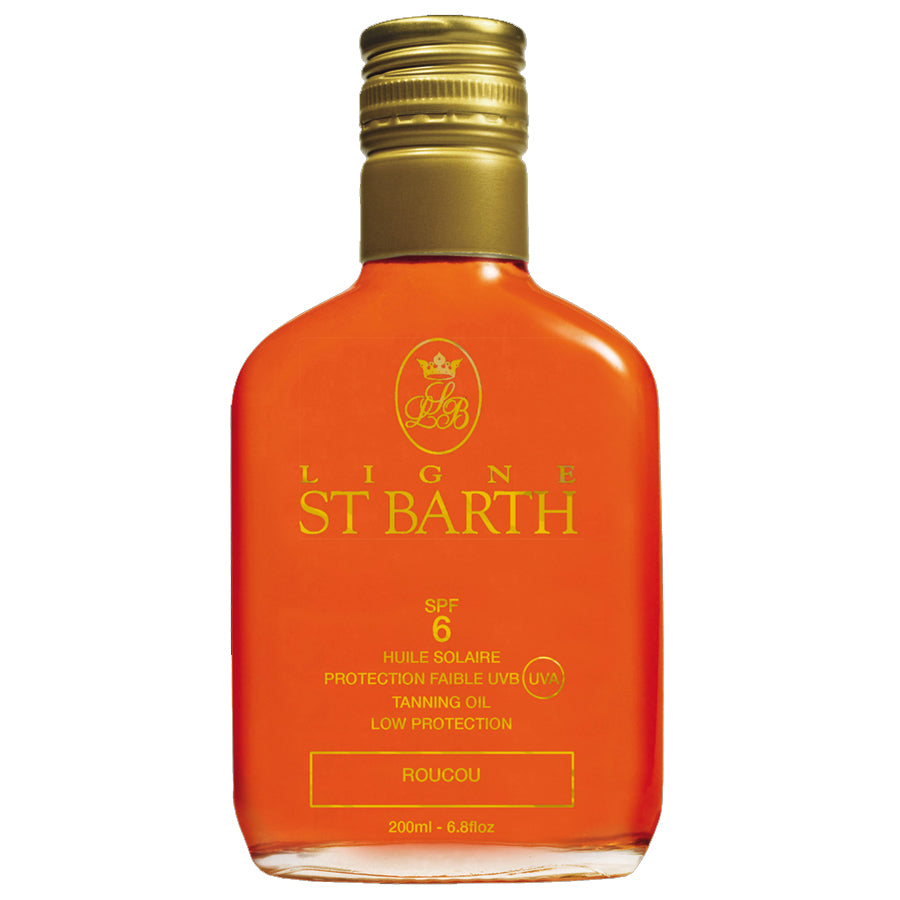 St Barth Ligne Olio Solare SPF6  Flacone In Vetro 200 ml
