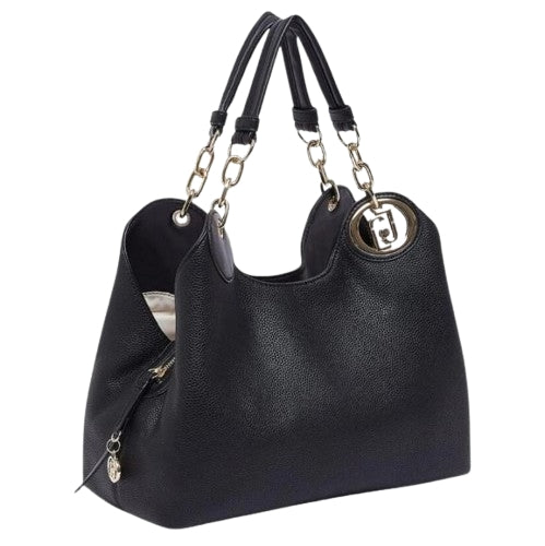 Liu Jo Borsa A Mano   M SATCHEL   FAIZA AF6024  ES039 Col. B1848 Nero/brass