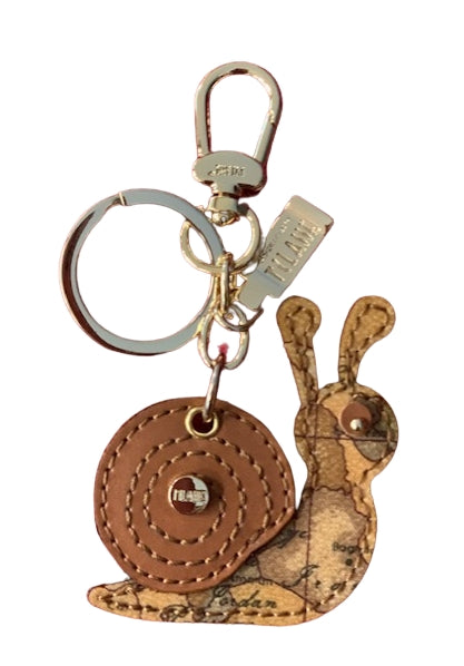 Alviero Martini 1A Classe Geo Classic Portachiavi "Lumachina" CW296 6000 "Little Snall"