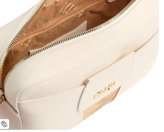 Alviero Martini 1A Classe Bloom City Geo Tracollina Reporter LC31 9407 Col.  0905 Ivory