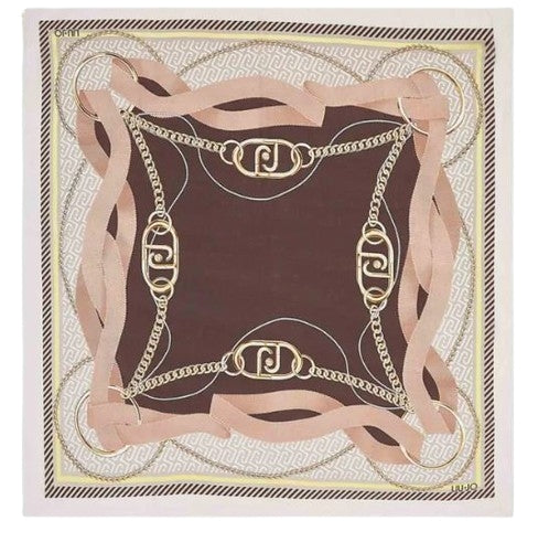 Liu Jo  Ecs  Foulard   nastr. Logo 2A6055 T2745 Col.0005 Naturale
