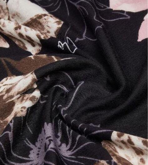Liu Jo Stola   Flower mac. animalier 2F6065 T2745 Col. 00070 Caramello
