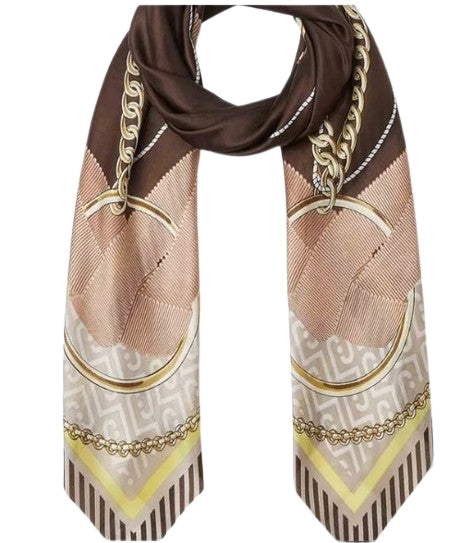 Liu Jo  Ecs  Foulard   nastr. Logo 2A6055 T2745 Col.0005 Naturale
