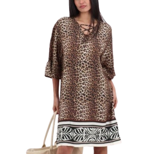 Liu Jo Kaftano ts. navet. VA6054 TS123 Col. V9789 Animalier