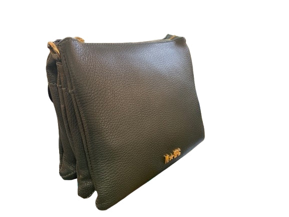 MBrc Borsa in pelle Linea Piuma G161 Verde