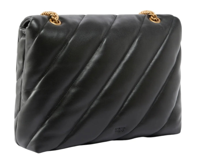 Pinko Love Puff Big Nappa Black PLTT 107615