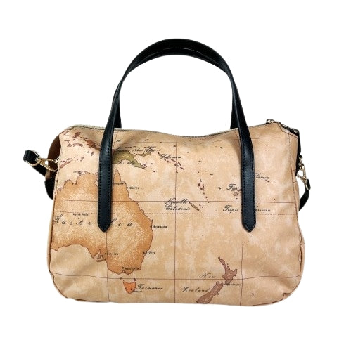 Alviero Martini 1A Classe Soft Fusion Borsa A Mano C/Tracolla Staccabile  LB96 S578 Col 0001 Nero