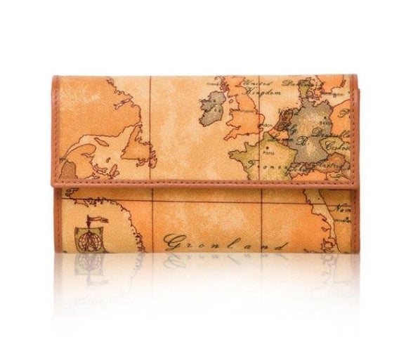 Alviero Martini 1A Classe Portafoglio Donna Con Bottone CW037 6000