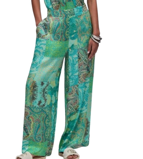 Liu Jo Pantalone Navetta lungo VA6067 TS124 Col. P9269 Cachem. water